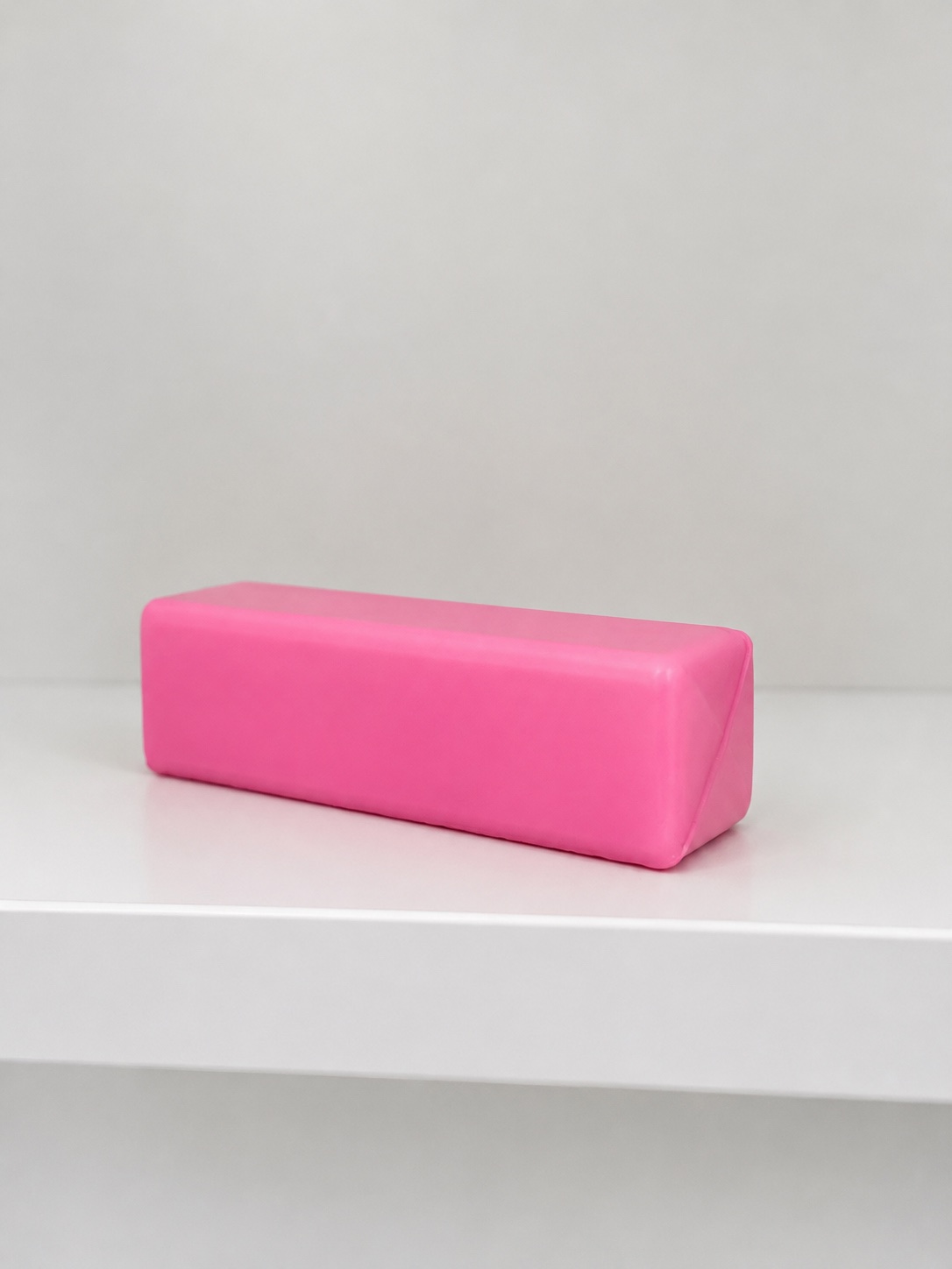 Back view of the pink Strawberry Butter squishy